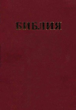 Библия. Синодальный перевод 061 среднего формата (цвет бордовый)