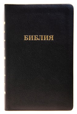 Библия. Синодальный перевод 056 MTiG ИИЖ среднего формата с индексами (черный) 202х140х27мм