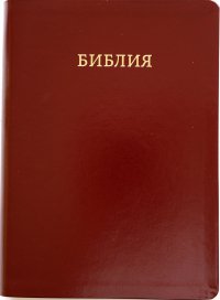 Библия. Синодальный перевод 075 большого формата (цвет коричневый)